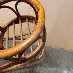 ラタン　フラワースタンドの画像