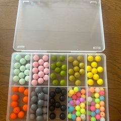 ハンドメイド　シリコンビーズセットの画像