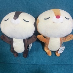 チップとデール小物が入るぬいぐるみの画像