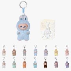 新品］POPMART イニシャルラブブ 《A》 　MONSTER PIN FOR LOVE シリーズ ぬいぐるみ ペンダント (A-M) popmart ポップマート Mini Labubu ラブブ ミニラブブ キーホルダーの画像