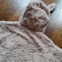 【新品未使用タグ付き】ベビー服 うさ耳パーカー ピンクの画像