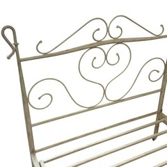 シングルベッド フレーム アンティーク調 寝具 K12001の画像