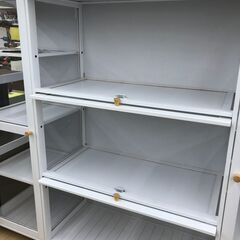 A-959【リユースのサカイ野々市店】ジモティ来店特価‼  多機能収納キャビネット 白※クリーニング済みの画像