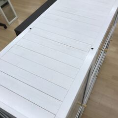 A-959【リユースのサカイ野々市店】ジモティ来店特価‼  多機能収納キャビネット 白※クリーニング済みの画像
