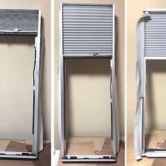 koizumi 小泉 コイズミ ウィンドエアコン ルームエアコン KAW-1982-W 冷房、除湿機能 専用窓枠付 分解洗浄済 動作品の画像