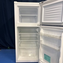 美品ハイアール製冷凍冷蔵庫　JR-N121A   2016年製　清掃　動作確認済み中古品の画像