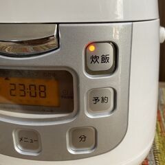 株式会社アズマ  炊飯器 3.5合 SRCK-FS20 ホワイトの画像