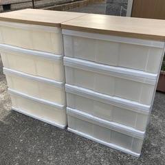 ニトリプラチェスト2台の画像