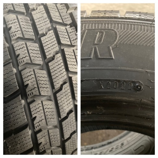 グッドイヤー アイスナビ7 スタッドレスタイヤ 4本セット 205/65R16 2022年製
