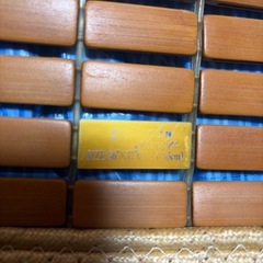 竹シーツシングル接触冷感敷パット竹寝具夏用ひんやりマット2枚セットの画像