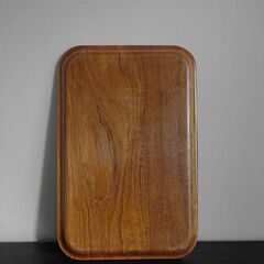 ヴィンテージ木製トレイ の画像