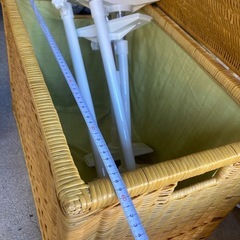 籐のボックスの画像