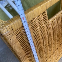 籐のボックスの画像
