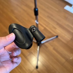 決まりました！マイクスタンドの画像