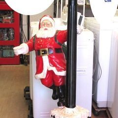 特大陶器オブジェ　サンタクロースの画像