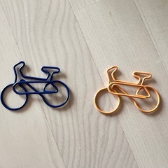 自転車のクリップ📎の画像