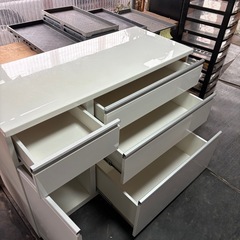 ニトリ　キッチンカウンター　キャビネットの画像