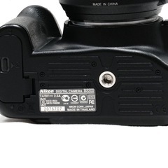 ジャンク品 Nikon D3200 一眼レフデビューの画像