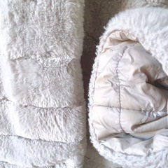 アベイル　リバーシブル　ファーコート　の画像