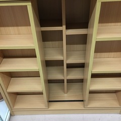 美原店　本棚　スライド 全面棚移動式の画像