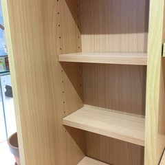 美原店　本棚　スライド 全面棚移動式の画像