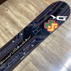 【2×6ホール】約155cm SCOOTER スノーボード ブラックの画像