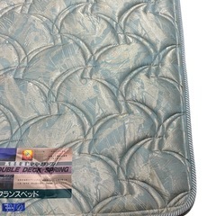 フランスベッド マットレス シングル ダブルデッキスプリングの画像