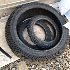 タイヤ捨てたいですの画像