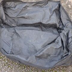 折り畳み自転車。の画像