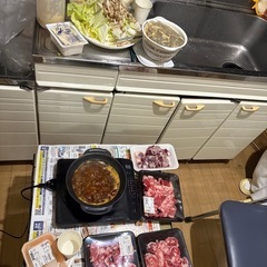 全新 折りたたみ式キャンプテーブル（正方形・53cm）の画像