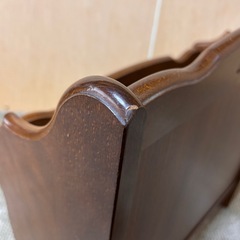 カリモク　マガジンラックの画像