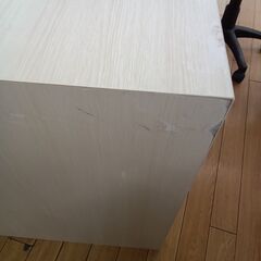 ★リユースのサカイつくば店★TK7811  デスク ナチュラル H75×D80×W145 クリーニング済みの画像