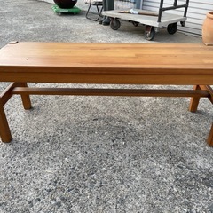 ペンチ　長椅子　木製　家具の画像