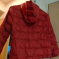 ★ユニクロ ダウンジャケット 130 中古 キッズの画像