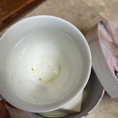 猫柄のカップ&ソーサーの画像