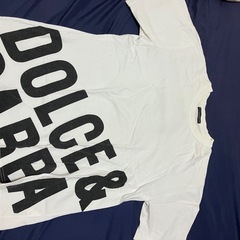 ドルガバ 白Tシャツ サイズLの画像