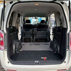 ホンダステップワゴン G Lパッケージ 両側パワスラ ETC フルセグTV ナビ DVD Bluetooth ipod キーレス 3列シートの画像