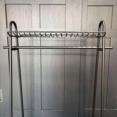 2つあります ニトリ A型ハンガーラック チェルシーHR ブラック ハンガー ラックの画像