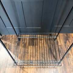 2つあります ニトリ A型ハンガーラック チェルシーHR ブラック ハンガー ラックの画像