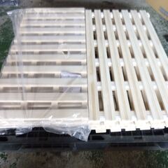 第1232回　詰め合わせ　スノコ　　すのこ　取り放題　ボックス　未使用　ベッド　ＤＩＹ素材　木材　エラー品　リフォームの画像