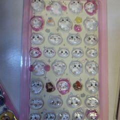 ぷくぷくシール5枚の画像