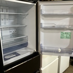 O2512-629 三菱 冷凍冷蔵庫 MR-CX33F-BR 2020年製 動作確認済み 中古の画像