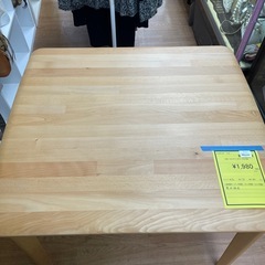 ☆ドリーム荒牧店☆ジモティー割引有☆【クリーニング済】ニトリ/ダイニングテーブル/現状品の画像