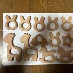 ハンドメイド　　木製モチーフの画像