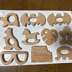 ハンドメイド　　木製モチーフの画像