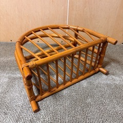 ラタン　藤　ブックスタンドの画像