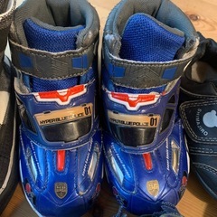 男児 ローファー スニーカー ハイカットブーツ サンダル おまけ草履12点セットの画像