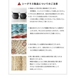 見せる収納 Lサイズ　シーグラス(天然井草) カゴ　の画像