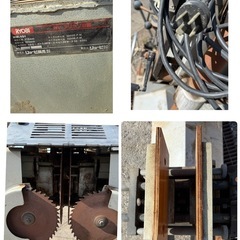 RYOBI リョービ　HW-151 カマ・アリホゾ取機　ホゾ取り機　3相200v 大工　道具　木材加工　切断機の画像