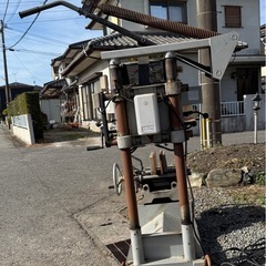 RYOBI リョービ　HW-151 カマ・アリホゾ取機　ホゾ取り機　3相200v 大工　道具　木材加工　切断機の画像